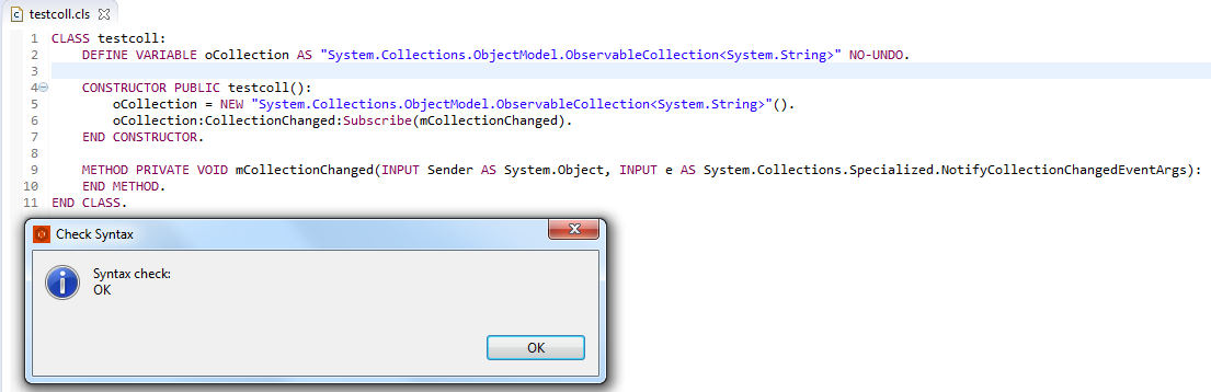 Subscription to .Net collection event leads to ArgumentException ...