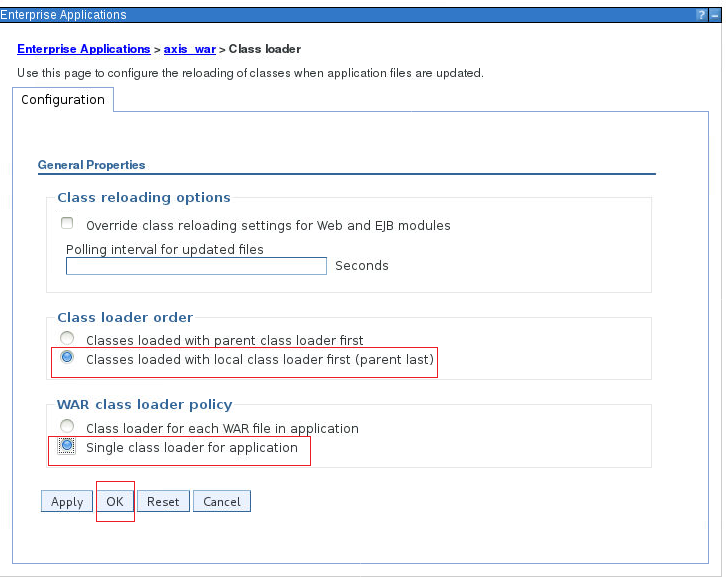 Server errors when deployed to IBM WebSphere Application Server (WAS ...