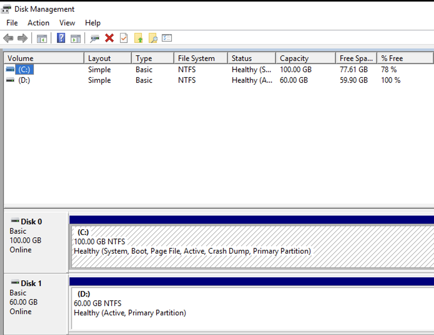 Provisioning additional partitions in the Test Kitchen for Windows