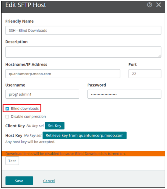 MOVEit Automation - SSH Host Browse Button Greyed Out - Progress Community