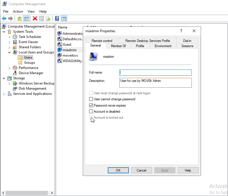 Automation Accounts locked out Progress Community