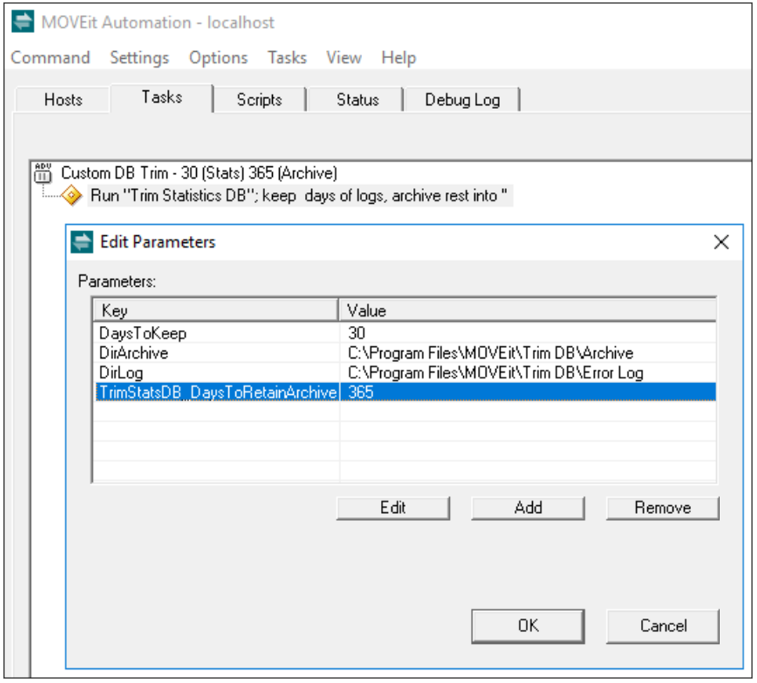 MOVEit Automation - Database Maintenance and Archiving - Progress Community